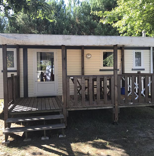location mobil-home camping Landes